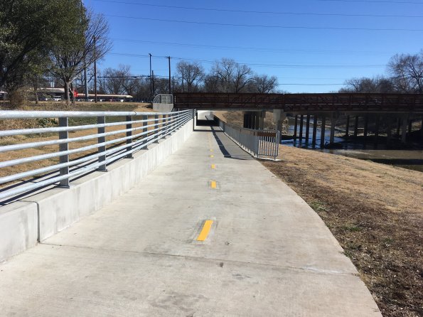 MGR Bikeway Connection at Lon Wynn Park